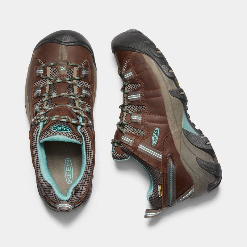 Keen Targhee II Waterproof Womens Hiking Shoes Brown NZ (2147-QAUXJ)